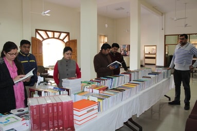 Central Library of Uttaranchal University organizes a ‘Book Exhibition’