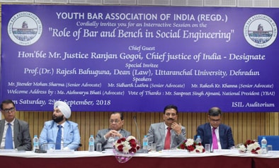 Hon'ble Mr. Justice Ranjan Gogoi, Chief Justice of India.