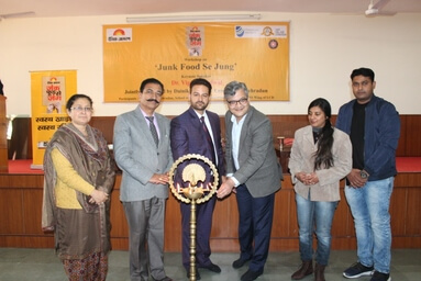 Law College Dehradun organizes a Workshop on ‘Junk Food se Jung’ in collaboration with Dainik Jagran