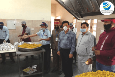 Chancellor Uttaranchal University Dehradun Visite